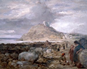 Château de Criccieth, Pays de Galles, 1878 - Sir John Gilbert