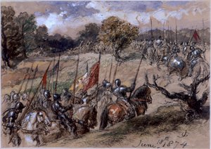 En marche, 1874 - Sir John Gilbert