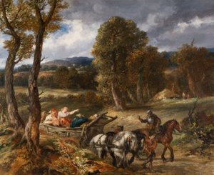 Le Chariot de Bagages, 1884 - Sir John Gilbert
