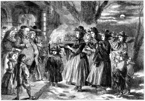 Le Bol de Wassail, 1860 - Sir John Gilbert