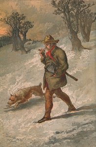 Le Bûcheron et son chien, 1862