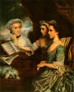 Mme Paine et ses Filles - Sir Joshua Reynolds