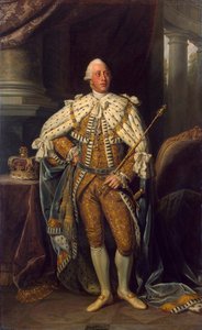 Portrait du roi George III du Royaume-Uni, 1738-1820, 1773 - Sir Nathaniel Dance