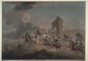 Contrebandiers attaqués, 1795-1798 - Sir Peter Francis Bourgeois