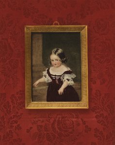 Portrait de la reine Victoria enfant - Sir William Charles Ross
