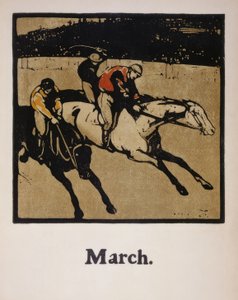 Course de chevaux - Sir William Nicholson