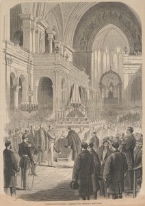 Les funérailles de Gioacchino Rossini. La consécration dans l
