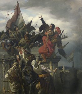 Le Sacrifice de soi de Titusz Dugovics, 1859