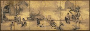 Les Huit Immortels de la coupe de vin - Soga Shohaku