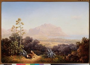Vue de Palerme (Sicile, Italie)