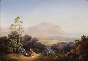 Vue de Palerme, 1845 - Sokrat Maximovich Vorobyev