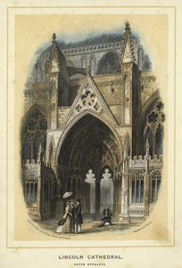 Cathédrale de Lincoln, entrée sud - Solomon Alexander Hart