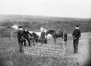 La « guerre des barbelés » au Nebraska 1884-1885 : Les propriétaires de ranch tentent de prendre des terres aux fermiers en s