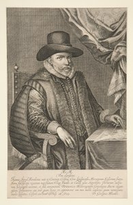 Portrait de John Speed - Solomon Savery