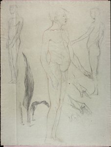 Nus et feuilles