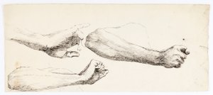 Trois études de bras - Solon H. Borglum