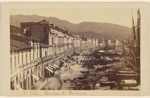 Marina di Messina. - Sommer and Behles