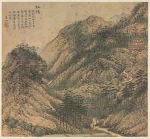 Pic des Immortels Xianding, 1500s - Song Xu