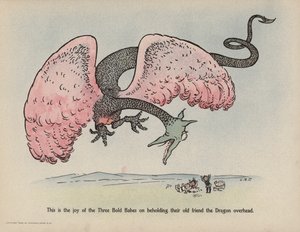 Illustration de la suite des aventures des trois bébés audacieux (lithographie couleur) - Sophia Rosamond Praeger