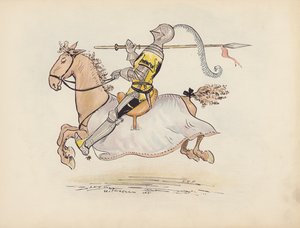 Illustration pour Little Twin Dragons de S Rosamond Praeger (lithographie couleur)