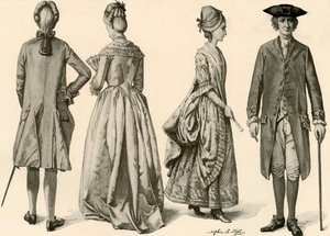 Vêtements sous le règne de George III, 1760-1776 - Sophie B. Steel