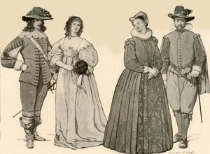 Vêtements sous les règnes de Jacques Ier-Charles Ier - Sophie B. Steel