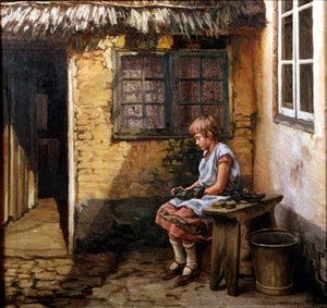 La corvée du matin - Sophus Vermehren