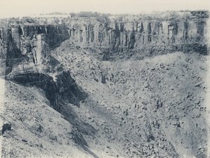 Mine ouverte de De Beers, telle qu