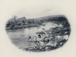 Comment les vêtements sont lavés dans le Transvaal (photo n/b) - South African Photographer