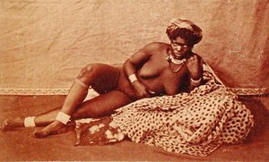 Une Cléopâtre Zoulou, vers 1880