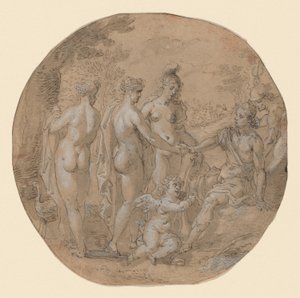 Le Jugement de Pâris - South German 17th Century