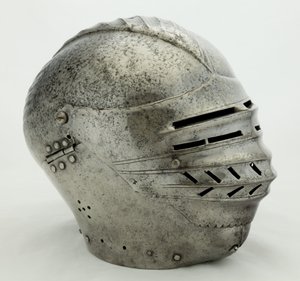 Armet adapté pour usage mortuaire - South German School