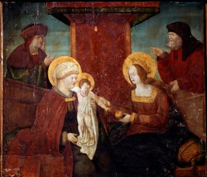 Sainte Parenté, vers 1520 - South German master