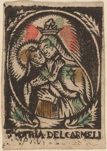 Madone et Enfant - Spanish 15th Century