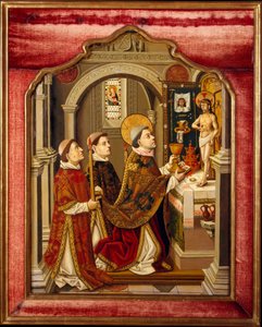 La Messe de Saint Grégoire - Spanish Painter