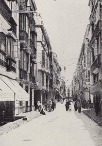 Cadix : Calle Ancha (photo n/b) - Spanish Photographer