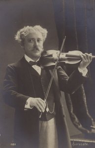 Portrait de Pablo de Sarasate - Spanish Photographer