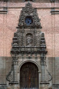 Un portail baroque - Spanish School