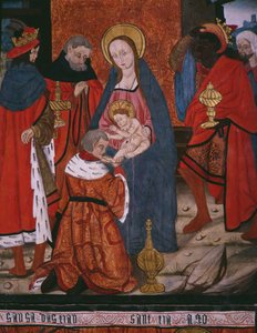 Adoration des Mages, panneau de l