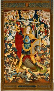 Archange Saint Michel ... (peinture sur toile)