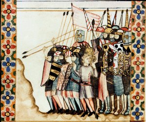 Armée des croisés (détail)