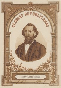 Bartolome Mitre, homme politique, soldat et auteur argentin - Spanish School