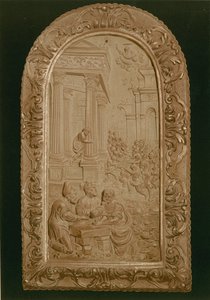 Bas-relief représentant une bataille entre les Juifs et les Philistins