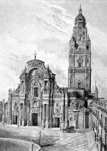 Cathédrale de Murcie, Espagne - Spanish School