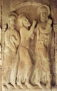 Christ et les pèlerins d