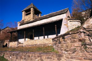 Église de Saint Sadurni de Fustanya, Espagne - Spanish School