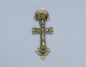 Pendentif croix, fin du 16e siècle