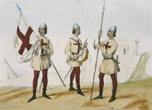 DE SOTTO, Serafin Maria, Comte de Clonard (1793 - 1862). Historia organica de las armas de Infanteria y Caballeria españolas. 1851 - 1859. Fantassins sous le règne des Rois Catholiques d