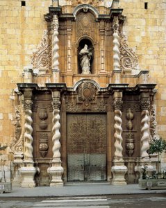 Détail de la façade de l