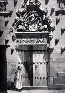 Porte de la Casa de las Conchas, Salamanque - Spanish School